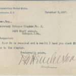 LJTP 200.023 - U.S. Rep. David B. Henderson to O.S. Mahon - 1897