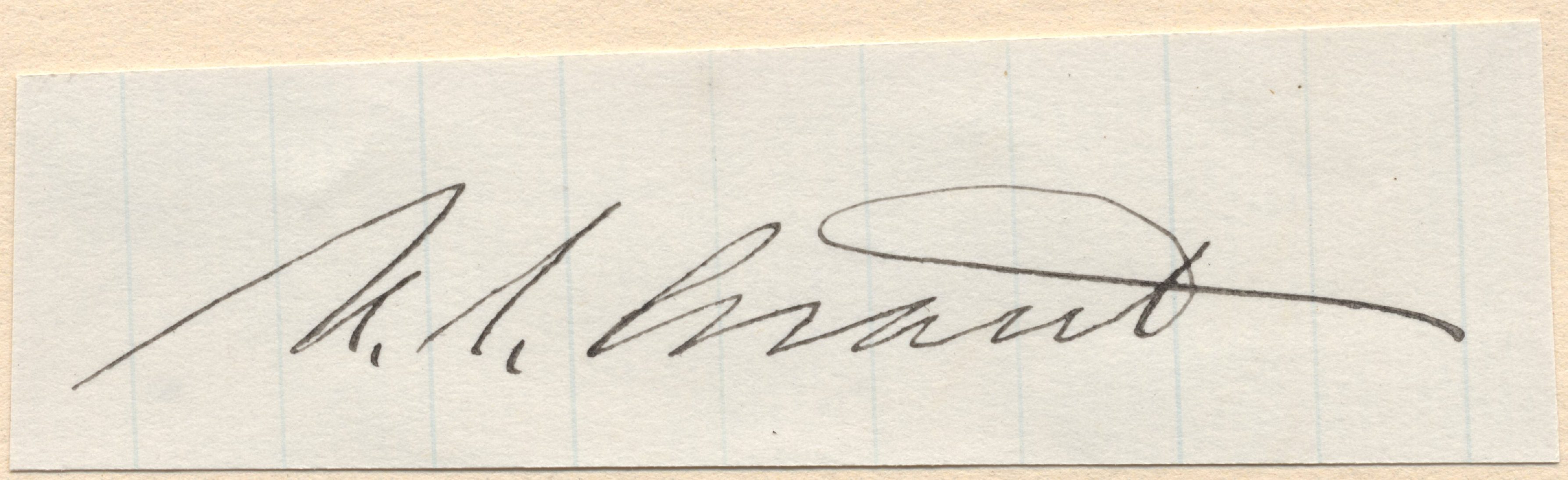 LJTP 800.012.01 - U.S. Grant - Signature - c.1866