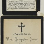 LJTP 700.019 - George Wallace Jones Funeral Card - 1896
