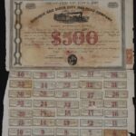 LJTP 400.020 - Dubuque & Sioux City Bond Certificate - 1863
