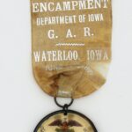 LJTP 700.033 - 25th Encampment Medal - Dept of Iowa - 1899