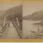 LJTP 100.245 - S. Root - Railroad Tracks South of Dubuque - c1870