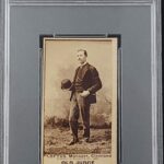 LJTP 100.331.01 - Tom Loftus Old Judge Baseball Card - 1888