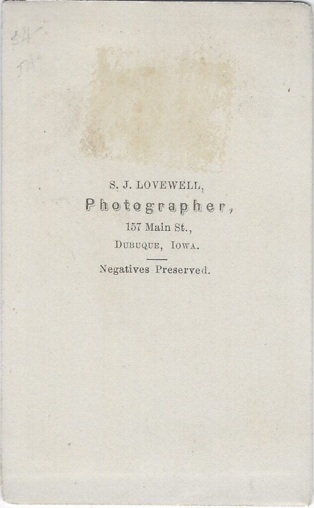LJTP 100.349.001 - John A Joyce by SJ Lovewell - c1866