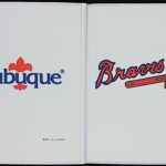 LJTP 700.055.001 - Dubuque Plumpers Atlanta Braves Baseball Card Holder - 1991