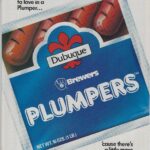 LJTP 700.065 - Dubuque Plumpers - Milwaukee Brewers Ad - 1984