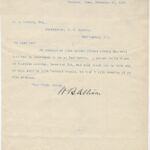 LJTP 200.060 - Sen Allison Letter to RA Dobbin - Senate Postmaster - Nov 27 1897