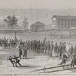 LJTP 100.404 - Harper's Weekly Athletics vs Atlantics - 1865