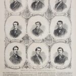 LJTP 100.410 - Harper's Weekly - Famous Atlantic Nine - 1865