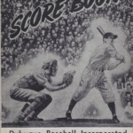 LJTP 600.023- Dubuque Packers Official Score Book - 1959