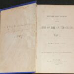 LJTP 600.025 - Revised U.S. Army Regulations - Signed Dubuque Mayor Saunders - 1861